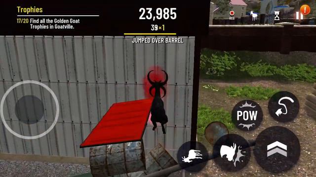 Finding trophies in Goat Simulator pe смотреть онлайн