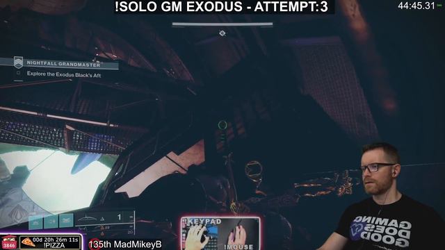 Destiny 2 - Solo Grandmaster Exodus (S18) - COMPLETE! смотреть онлайн