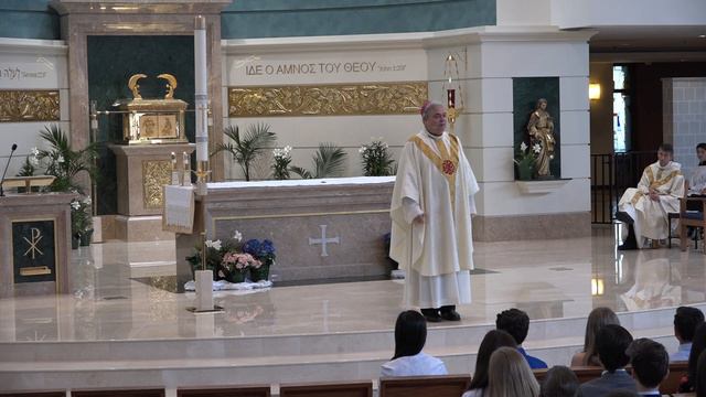 "2019 Streamer Day Mass Homily" - Bishop Robert Fisher смотреть онлайн