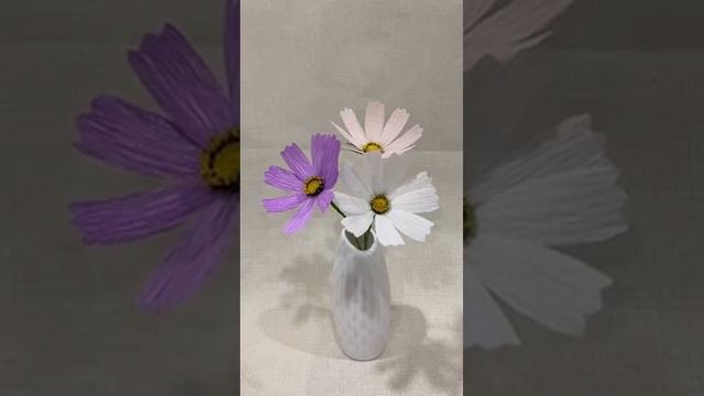 Цветы из бумаги #shorts # смотреть онлайн