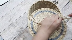 Легкий способ сделать ручку на корзине