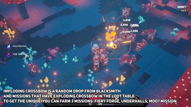 How to get Imploding Crossbow Unique Exploding Crossbow Minecraft Dungeons смотреть онлайн