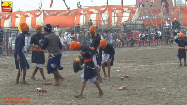 UMRA NANAGAL (Amritsar) | ਉਮਰਾ ਨੰਗਲ | KABADDI CUP - 2016 | GATKA SHOW | Full HD | Part 4h смотреть онлайн