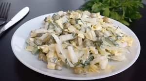 САЛАТ Простой очень вкусный легкий САЛАТ из самых простых и доступных продуктов