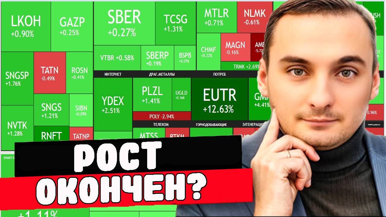 Рост акций ММВБ закончен? Прогноз курса валют, Нефть, SP500, прогноз ОФЗ -индекс RGBI, Русгидро смотреть онлайн