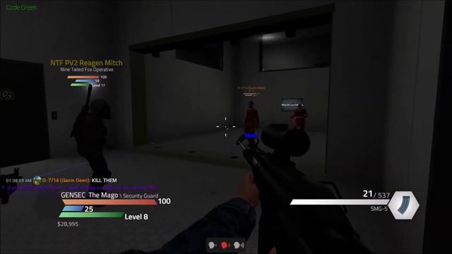 Gmod SCP RP - Atlas Uprising - Me and the boys watching SCP-173 make necks go [REDACTED] смотреть онлайн