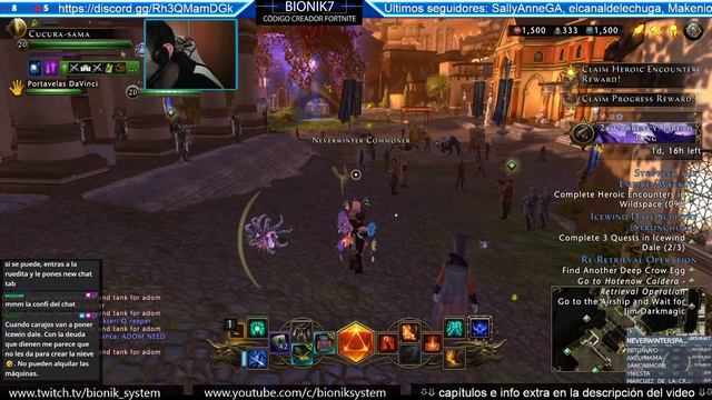 Neverwinter ¿Como usar el Chat? ¿Qué es Adom? Mdwp? Comunicación y Configuración de Canales смотреть онлайн