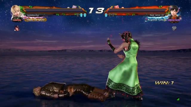 Tekken 7: Leotekkenfan (Leo) Vs Dark_Artist_22 (Xiaoyu)