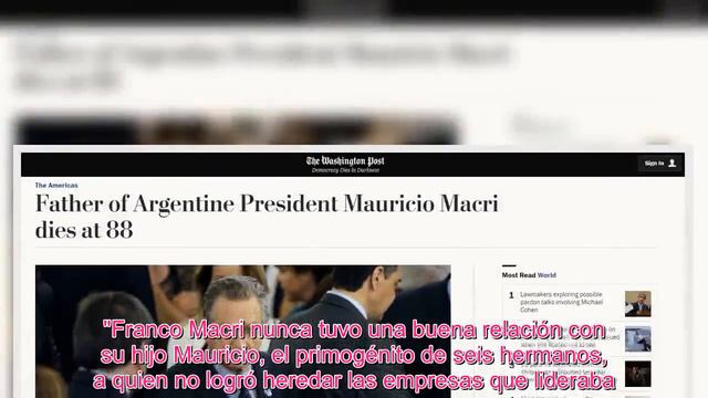 Meghan Royals Es - La reacción de la prensa internacional por la muerte de Franco Macri, padre del смотреть онлайн