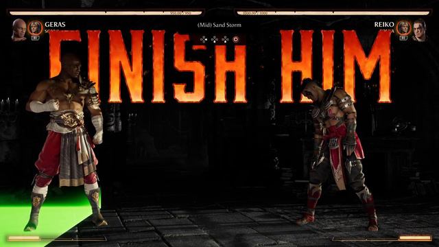 PS5 Mortal Kombat 1 - GERAS VS. REIKO| Fatality (Sand Storm) смотреть онлайн
