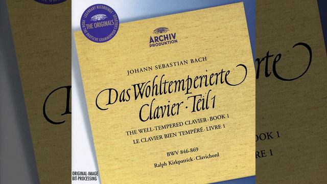 J.S. Bach: Das Wohltemperierte Klavier: Book 1, BWV 846-869 - Prelude in B flat minor BWV 867 смотреть онлайн