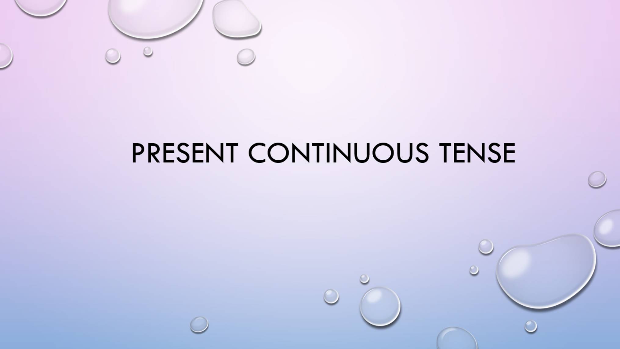 Present Continuous Tense theory смотреть онлайн