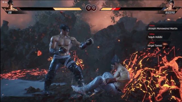 Jin us Mishima ryu style final fight with kazuya Mishima Tekken 8 ending смотреть онлайн