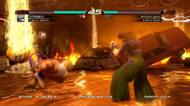 Tekken 6 [ King II ] - Arcade Battle - смотреть онлайн