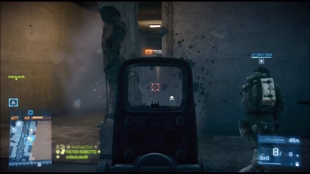 Battlefield 3 Online Gameplay: Rush defense on Grand Bazaar with M39 EMR - Recon смотреть онлайн