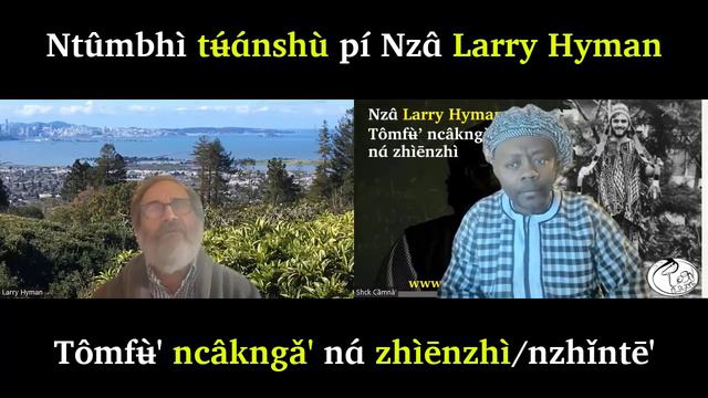 [Avant-Gout] Ntûmbhì tʉ́ɑ́nshù pí Nzɑ̂ Hyman: échange avec le prof. Larry Hyman, phonologue Bantou смотреть онлайн