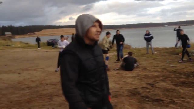 Russian Football Hooligans Fight - TBF Indastrial (Spartak Msc) Vs MG And Wilds (Zenit SPb)