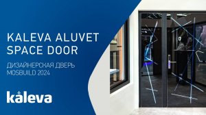 Входные двери в коттедж Kaleva Aluvet Space Door. MosBuild 2024