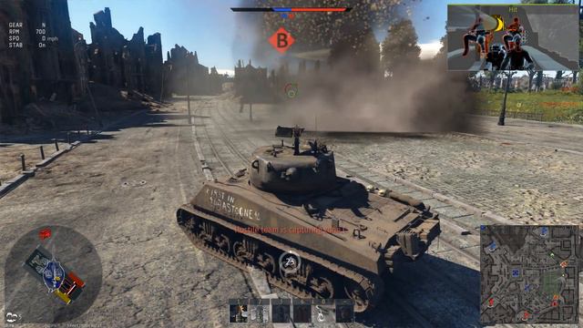 War Thunder - M4A3E2 Cobra King "Black & Blue Friday" смотреть онлайн