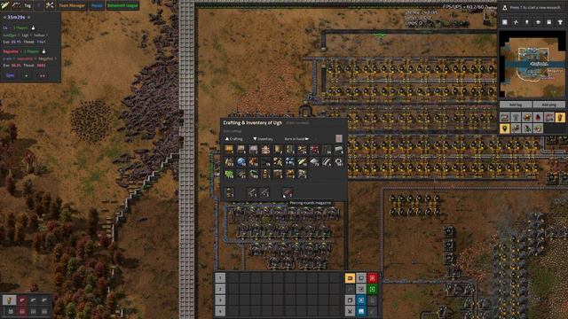 Factorio PvP Biter Battles ⚙️ BBChampions ⚙️ C4 vs Baguette смотреть онлайн