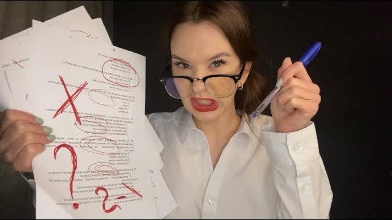 АСМР Грубый и Строгий Учитель Ролевая игра смотреть онлайн