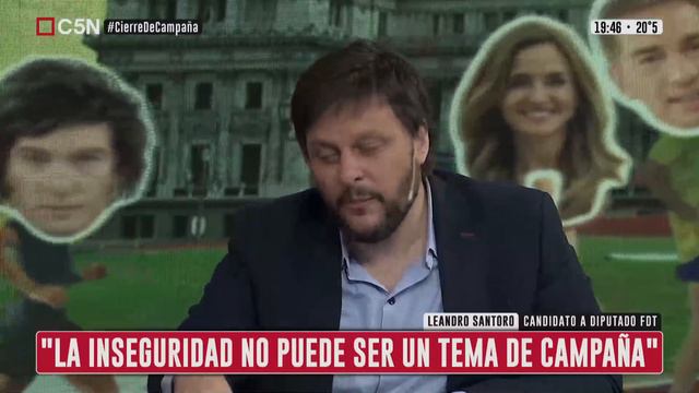 Leandro SANTORO: "La INSEGURIDAD NO PUEDE SER un TEMA de CAMPAÑA" смотреть онлайн
