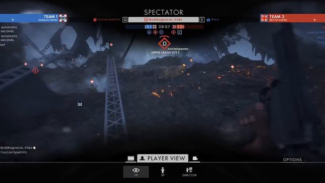 Battlefield 1 hacker: [BoB]Ragnarok_9386 смотреть онлайн