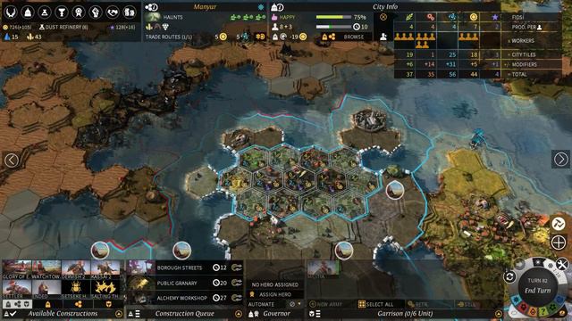 Endless Legend - Roving Clans Gameplay [P6] - A.I. Mind Games смотреть онлайн