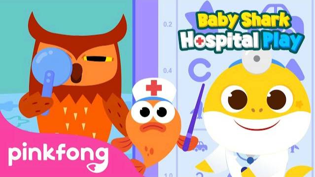 Prickle! My Eyes Sting | Baby Shark's Hospital Play | Kids Cartoon | Pinkfong