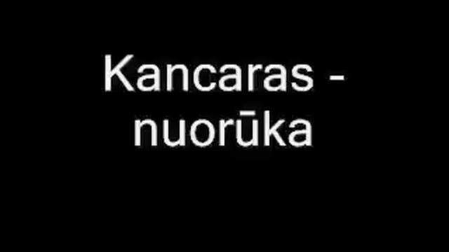 Vytautas Kernagis - Kancaras ( su barbarizmu paaiskinimu) смотреть онлайн
