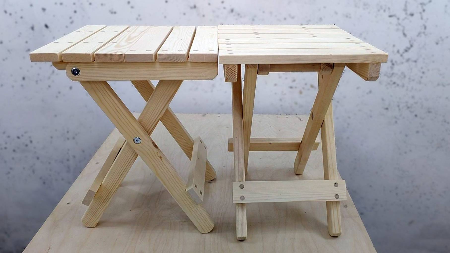 Складной стул своими руками / Этот стул не займет много места смотреть онлайн