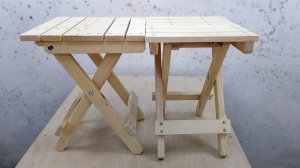 Складной стул своими руками / Этот стул не займет много места