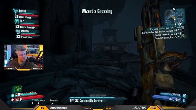 VOD ► Lock tente de me convaincre que Borderlands c'est bien - Live du 05/04/2019 смотреть онлайн