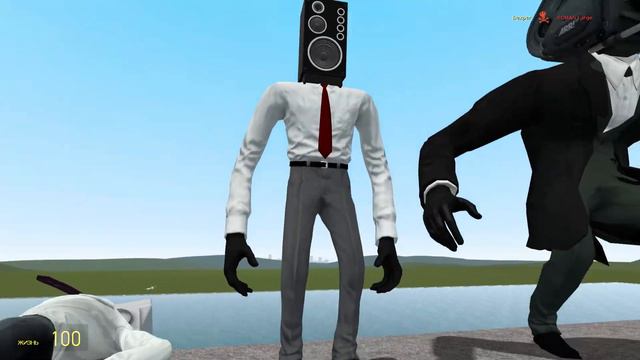 Spartan Kicking Cameraman Team in the Giant Water Pit Dank Memes - Garry's Mod смотреть онлайн