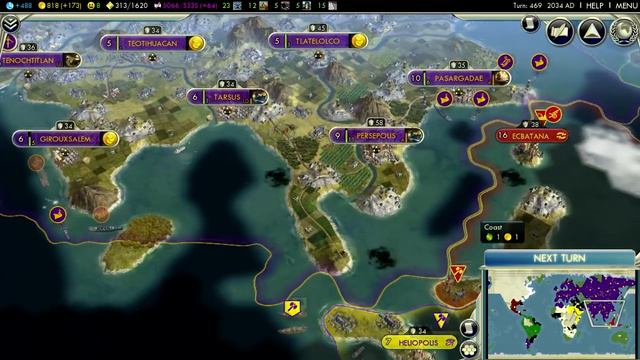 Civilization 5: Rome ep. 131 "Gandhi vs Superbius (2)" смотреть онлайн