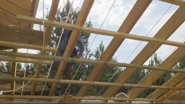 утепление стропил мансарды неделай так