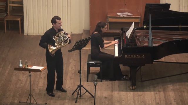 Paul Hindemith Sonata for Horn and Piano 3 mvnt смотреть онлайн