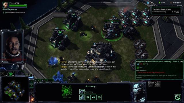 StarCraft II: Nova Covert Ops Mission 8 - Dark Skies смотреть онлайн