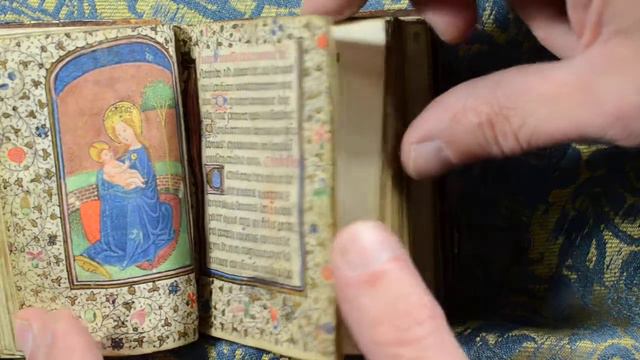 Petit livre d'heures ganto-brugeois, circa 1450. смотреть онлайн