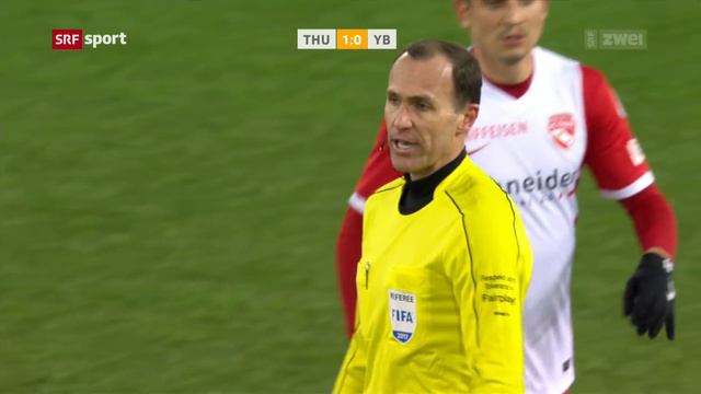 Thun - Young Boys 3:1 03.12.2017 смотреть онлайн