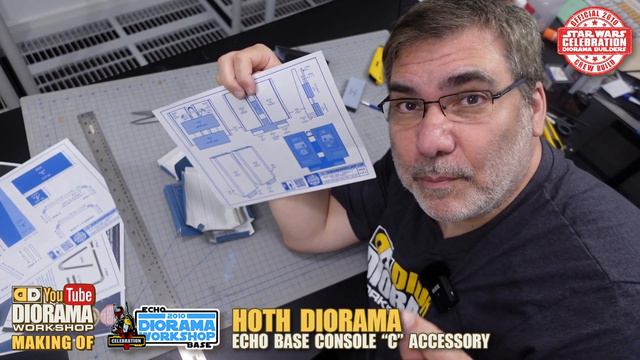 Star Wars Diorama - Hoth Echo Base Console style "C" - 3.75 Action Figure Diorama DIY Tutorial смотреть онлайн