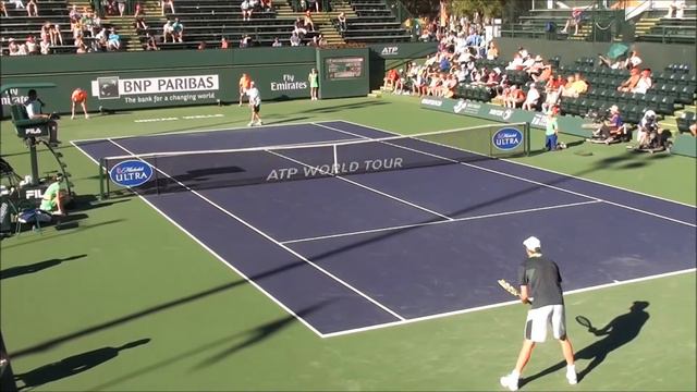 Andreas Seppi vs. Sam Querrey - 2014 BNP Paribas Open смотреть онлайн