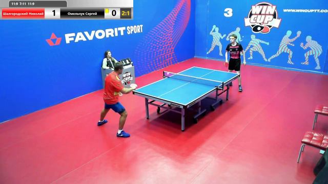 Шалгородский Николай 2-3 Омельчук Сергей Дневной турнир3 WINCUPЗал3 20.09.2019 Прямойэфир смотреть онлайн
