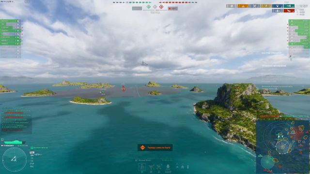 Audacious vs Richthofen #2 ► World of warships | SMILE смотреть онлайн