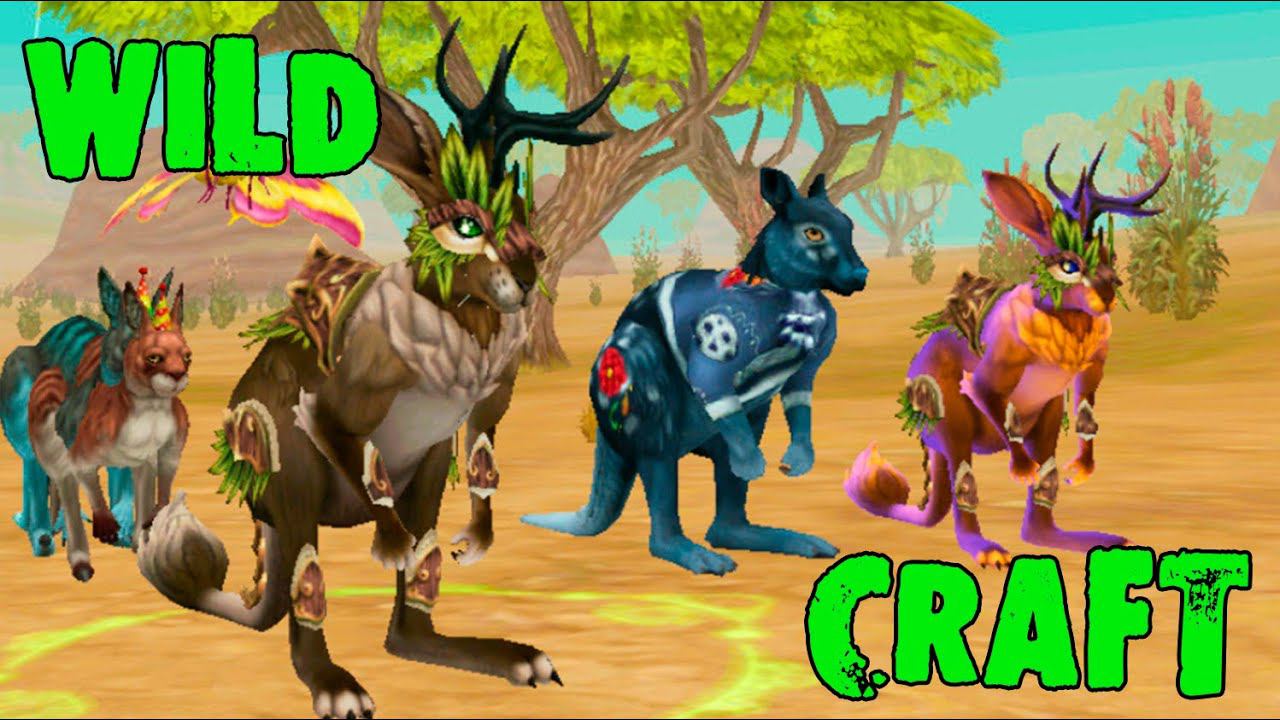 В ожидании обновления! Растим малышей кенгуру в WildCraft смотреть онлайн