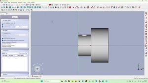 Дима Гог FreeCAD Часть 35. Вал со шпоночным пазом и канавкой под кольцо.