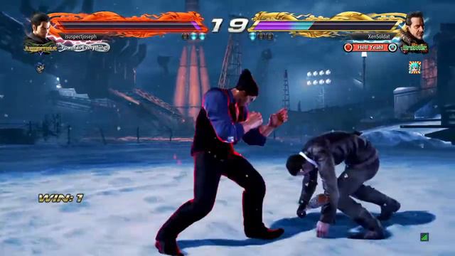 TEKKEN 7 online match - kazuya vs negan, badass смотреть онлайн