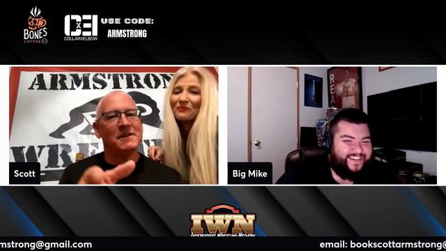 Scott Armstrong's Wife on who her favorite wrestler of ALL time is!! смотреть онлайн