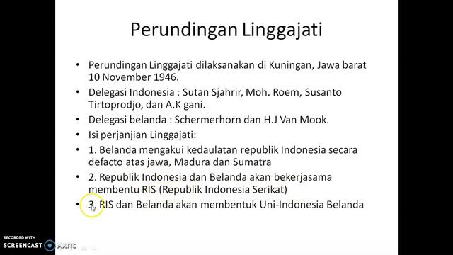Agresi Militer Belanda dan Perjanjian2 смотреть онлайн
