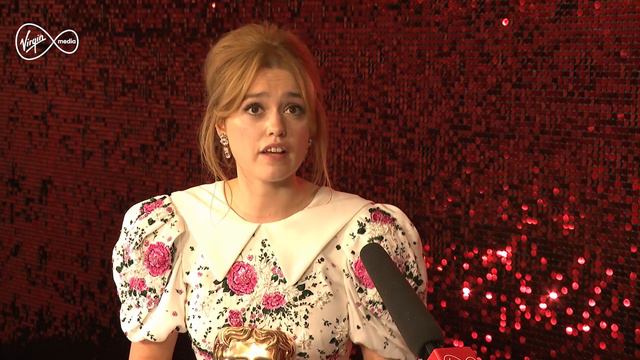 Aimee Lou Wood On Winning Female Performance In A Comedy For Sex Education | Virgin Media BAFTAs